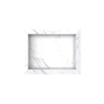 16393 - NICHO DIAMANTE PORCELANATO 40X30 BRANCO / COZIMAX