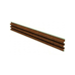 42087 - KIT PAINEL RIPADO METALICO INFINITY WALL LYSTRA FREIJO NAT C/4,20M2 - Imagem 2