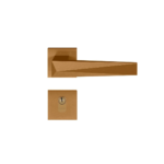 FECHADURA EXTERNA PADO ASCOT RED GOLD ESCOVADO 55MM
