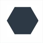41993 - AYLLA DESIGN HEX 19X22 SIX CARBONE - 119003