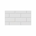 38872 - VIVENCE 39X75,5 - YORK BRANCO VAC339012 #R07-35