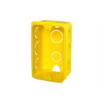 40153 - CAIXA DE LUZ 4 X 2 AMARELA - TRAMONTINA / 57500041 / 57500044