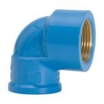 JOELHO 90 SOLDAVEL AZUL C/BUCHA LATAO 25X1/2 - 11679
