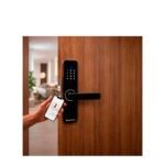 43446 - FECHADURA DIGITAL BIOMETRICA ELETR. RIO WI-FI P6002 PRETA NFI 3471