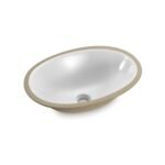 01528 - ICASA CUBA EMBUTIR OVAL 49X36 BRANCA / IL6-00